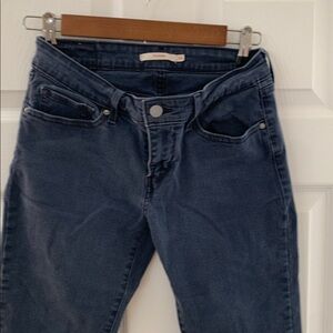 LEVIS 711 skinny Dark Blue Denim Jeans